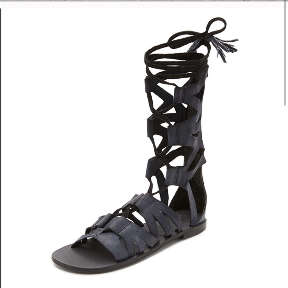 Free People mid calf gladiators size 38